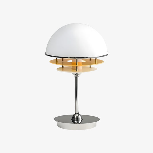 Afterglow Sunset Glow Geometric Table Lamp – Modern Sculptural Style for Desk Bedside Living Space