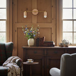 Load image into Gallery viewer, Mobilux Spherical Design Modern Natural Sconce for Bedroom & Study