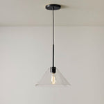 Load image into Gallery viewer, Conica Glass Cone Pendant Lamp – Modern Style Light for Any Room