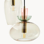 Load image into Gallery viewer, Tintora Colorful Glass Globe Pendant Light - Mid-Century Modern for Dining Rooms or Living Room