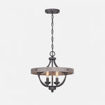 Afbeelding laden in galerijweergave, Vintage plafondlamp in landelijke stijl, halfopbouw