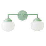 Load image into Gallery viewer, Opalume Glass Vanity Light - Vintage Inspired Bathroom Wall Lighting