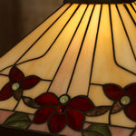 Cargar imagen en el visor de la galería, Lámpara Colgante con Patrón Clásico TF Camillo – Lámpara de Vidrio Teñido para Dormitorio o Pasillo