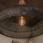 Cargar imagen en el visor de la Galería, Lámpara Colgante Retro Bohemia de Ratán