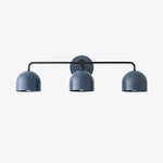 Load image into Gallery viewer, Metio Dome Farmhouse Vanity Wall Light Colorful Metal Sconce