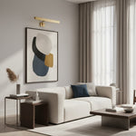 Load image into Gallery viewer, Minimalist Slim Picture Sconce - Metal Art Light