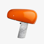 Afbeelding laden in galerijweergave, Slantia Amusante Ploy Tafellamp - Glazen Kap en Marmeren Voet Ontwerp voor Woonkamer of Slaapkamer N45