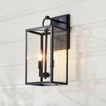 Load image into Gallery viewer, Ferrix Industrial Outdoor Wall Light – Iron & Glass Lighting for Patio