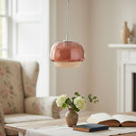 Afbeelding laden in galerijweergave, Clinco tweekleurige glas-in-lood hanglamp - minimalistische hanglamp voor woonruimtes