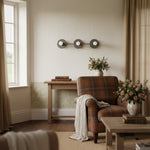 Load image into Gallery viewer, Radiro Globe Triple Sphere Modern Vanity Light for Bathroom