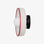 Cargar imagen en el visor de la Galería, Lámpara de Pared y Techo Kalo - Aplique de Montaje Superficial con Disco de Vidrio Soplado