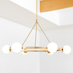 Load image into Gallery viewer, Brelia Round Light Chandelier - Modern Globe Chandelier in Stylish Design