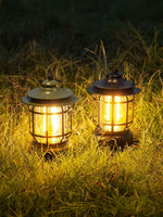 Bild in die Galerieansicht laden, Laterne Outdoor Camping Tischlampe (eingebauter Akku)