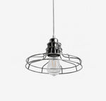 Cargar imagen en el visor de la Galería, Silver pendant lamp SKU image