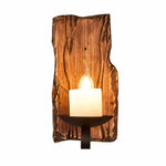 Cargar imagen en el visor de la Galería, Vertical Driftwood Candle Sconce