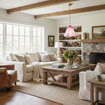 Cargar imagen en el visor de la galería, Lámpara colgante con pantalla floral Bellina Iluminación decorativa para el hogar