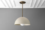 Load image into Gallery viewer, Metio Dome Pendant – Modern Metal Dome Lamp for Living Room & Bedroom