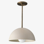 Load image into Gallery viewer, Metio Dome Pendant – Modern Metal Dome Lamp for Living Room & Bedroom