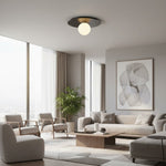 Afbeelding laden in galerijweergave, AuroraDisk Nordic LED-wandlamp - ronde plafond-/wandlamp
