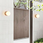 Cargar imagen en el visor de la Galería, Luz de Pared Exterior de Travertino Asteroide
