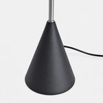 Załaduj obraz do przeglądarki galerii, Weighted black cone base and power cord detail