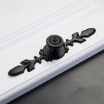 Load image into Gallery viewer, Modern Plate Flower Drawer Cabinet Handle