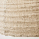 Załaduj obraz do przeglądarki galerii, Close view of the layered hemp fabric shade texture
