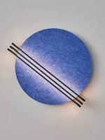 Cargar imagen en el visor de la Galería, Aplique de pared Abstract Sunrise de fieltro