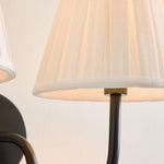 Load image into Gallery viewer, Luvora Textured Fabric Multi-Head Wall Light for Hallway & Bedroom