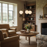 Load image into Gallery viewer, Glorica Glass Linear Modern Chandelier for Dining Room & Living Room