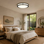 Cargar imagen en el visor de la Galería, Bauhaus ceiling light installed in a bedroom