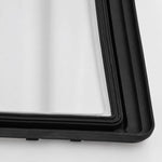 Załaduj obraz do przeglądarki galerii, Close-up of black frame and white glass shade