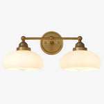 Load image into Gallery viewer, Riven Wall Lamp - Vintage Industrial Milk White Glass Shade for Indoor