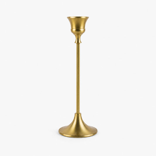 Vintage Brass Single Taper Candle Holder