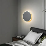 Cargar imagen en el visor de la Galería, Luz de Pared LED Minimalista Moderna Nórdica Redonda de Aluminio