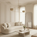 Carica immagine nel visualizzatore della Galleria, Lustrona Lampadario Multi-Luce con Paralumi a Cupola in Metallo - Design Moderno Semplificato per Sala da Pranzo