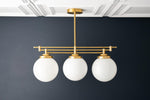 Afbeelding laden in galerijweergave, Glorica glazen matglazen bol hanglamp - art deco hanglamp voor thuis