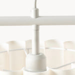 Afbeelding laden in galerijweergave, Velura Lineaire Hanglamp - Natuurlijke Linnen Kap voor Warme Sfeer