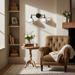 Load image into Gallery viewer, Conique Metal Vanity Wall Sconce – Modern Industrial Bathroom Lighting