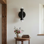 Load image into Gallery viewer, Pyralis Elongated Shade Contemporary Wall Lamp for Hall Space & Gallery