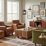 Charger l’image dans la visionneuse de la galerie, Lampe suspendue réglable en bambou Yumeko - Plafonnier à cage naturelle parfait pour les salons et salles à manger