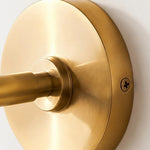 Załaduj obraz do przeglądarki galerii, Gold wall plate and arm detail