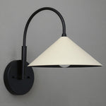 Load image into Gallery viewer, Curva Metal Curved Arm Modern Wall Sconce for Bedroom & Hallway