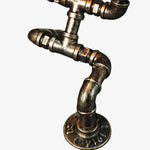 Cargar imagen en el visor de la Galería, Aged metal pipe joint detail