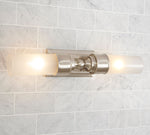 Load image into Gallery viewer, Kalvora Frosted Tube Wall Sconce Retro Modern Light for Indoor Spaces