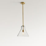 Load image into Gallery viewer, Glavira Recycled Glass Pendant – Modern Lighting for Dining Room