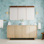 Load image into Gallery viewer, Voro Modern LED Wall Sconce - Metal Bathroom & Hallway Lighting Fixture