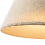 Cargar imagen en el visor de la Galería, Eaveside Skirt Vintage Fabric Shade Pendant Light