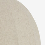 Afbeelding laden in galerijweergave, Cordove Tafellamp Sculpturale Bolvormige Voet Artistieke Tafellamp - Linnen Kap voor Slaapkamer Woonkamer