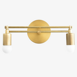 Load image into Gallery viewer, Mobilux Line Modern Vanity Light - Bathroom Wall Fixture in Art Deco Style